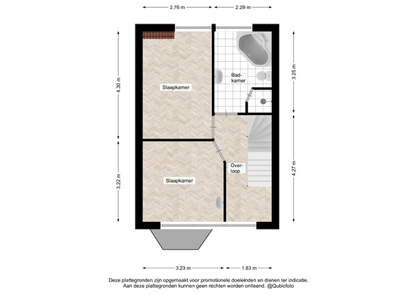 Floorplan - Diepenveenseweg 144, 7413 AV Deventer
